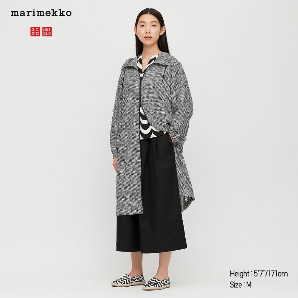 MARIMEKKO | POCKETABLE LONG PARKA (Uniqlo)